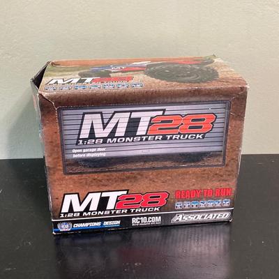 LOT 65: Associated Electrics Nano Sport RC Set and MT 28 1:28 Size Monster Truck