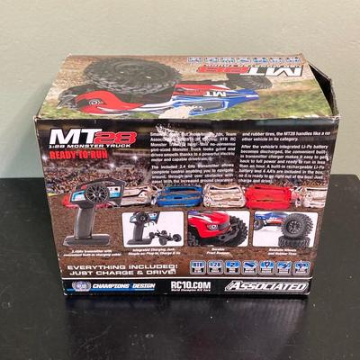 LOT 65: Associated Electrics Nano Sport RC Set and MT 28 1:28 Size Monster Truck