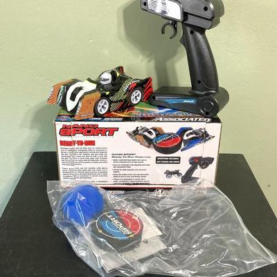 LOT 65: Associated Electrics Nano Sport RC Set and MT 28 1:28 Size Monster Truck