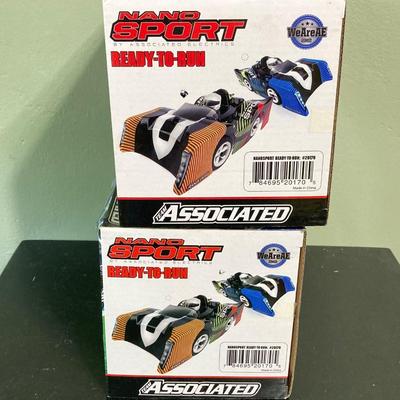 LOT 65: Associated Electrics Nano Sport RC Set and MT 28 1:28 Size Monster Truck