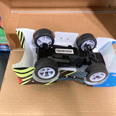 LOT 65: Associated Electrics Nano Sport RC Set and MT 28 1:28 Size Monster Truck