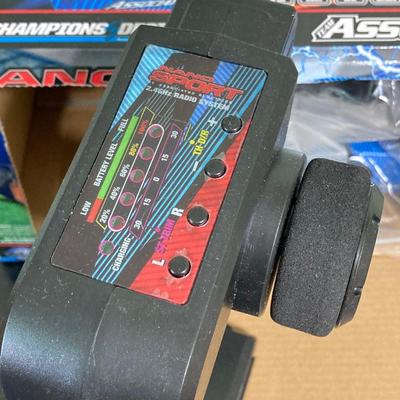 LOT 65: Associated Electrics Nano Sport RC Set and MT 28 1:28 Size Monster Truck