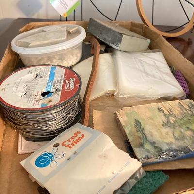 LOT 66: Large Crafting Supply Collection