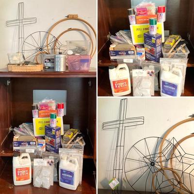 LOT 66: Large Crafting Supply Collection