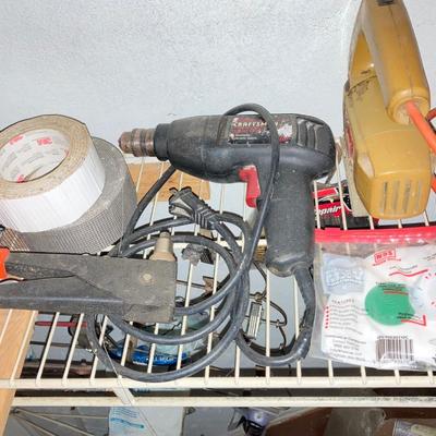 LOT 67: Hallway Storage Cleanout - Tools, Hardware and Much More