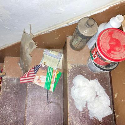 LOT 67: Hallway Storage Cleanout - Tools, Hardware and Much More