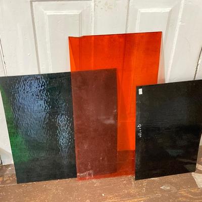 LOT 69: Stained Glass Crafters Collection - Assorted Glass, Framing, Tools, Supplies and More