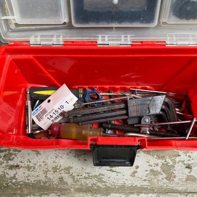 LOT 71: Festool Rotex RO 90 DX FEQ-Plus Sanding Tool in Case, Tools, Storage Boxes with Hardware and Pair of Halo Lights
