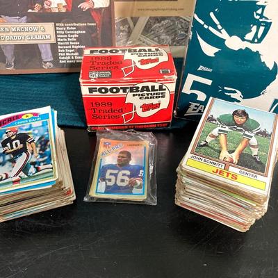 LOT 77: Nick Foles Eagles NFL Super Bowl Jersey Size 44, Football Cards, The Great Book of Philadelphia Sports Lists, Donovan McNabb...