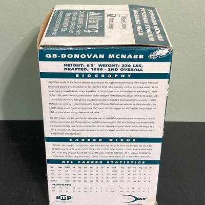 LOT 77: Nick Foles Eagles NFL Super Bowl Jersey Size 44, Football Cards, The Great Book of Philadelphia Sports Lists, Donovan McNabb...