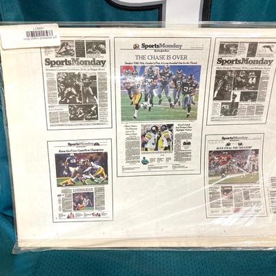 LOT 77: Nick Foles Eagles NFL Super Bowl Jersey Size 44, Football Cards, The Great Book of Philadelphia Sports Lists, Donovan McNabb...