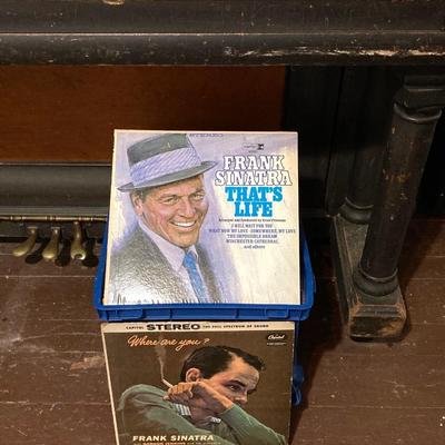 LOT 78: Vintage Album Collection - Frank Sinatra, Willie Nelson, Hank Williams, ABBA and Much More