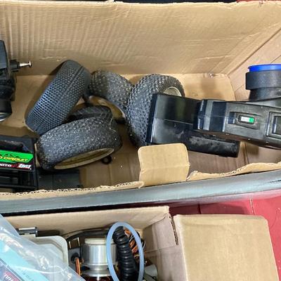 LOT 81: Huge RC Lot of Parts, Accessories and More