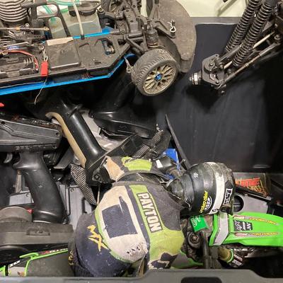 LOT 81: Huge RC Lot of Parts, Accessories and More