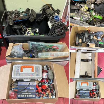 LOT 81: Huge RC Lot of Parts, Accessories and More