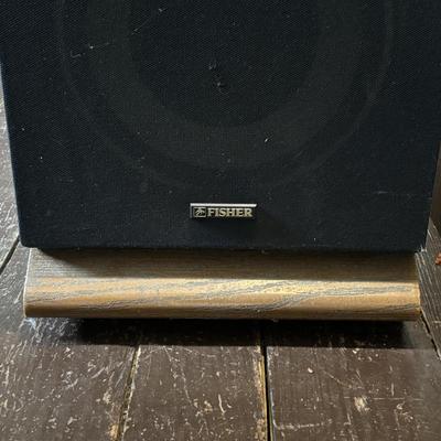LOT 89: Vintage Fisher Floor Speakers Model STV-410