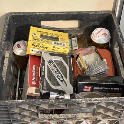 LOT 90: Tools, Hardware, Nails, Screws & More