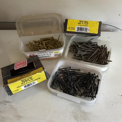 LOT 90: Tools, Hardware, Nails, Screws & More