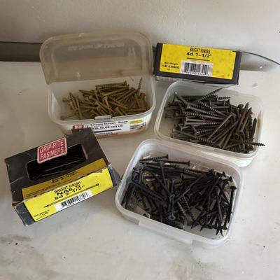 LOT 90: Tools, Hardware, Nails, Screws & More