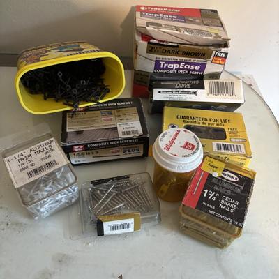 LOT 90: Tools, Hardware, Nails, Screws & More