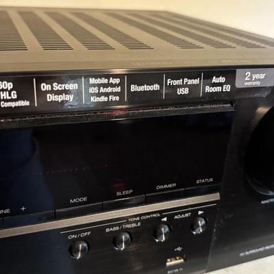 LOT 92: Denon AV Surround Sound Receiver Model AVR-S540BT