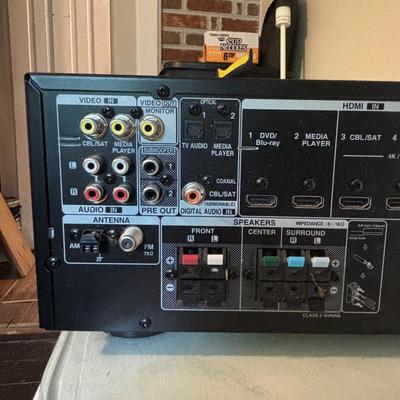 LOT 92: Denon AV Surround Sound Receiver Model AVR-S540BT