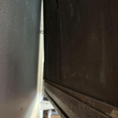 LOT 102: Wood Framed Mirror