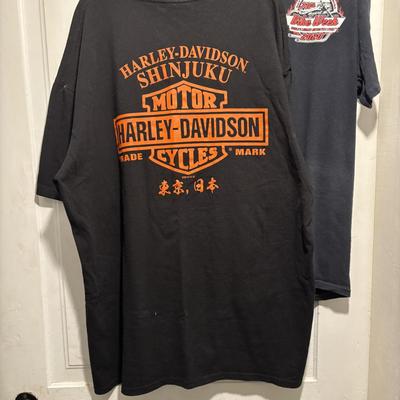 LOT 103: Bike Week in Daytona T-Shirts, Harley Davidson T-Shirt, Saints & Sinners Pub Shirt