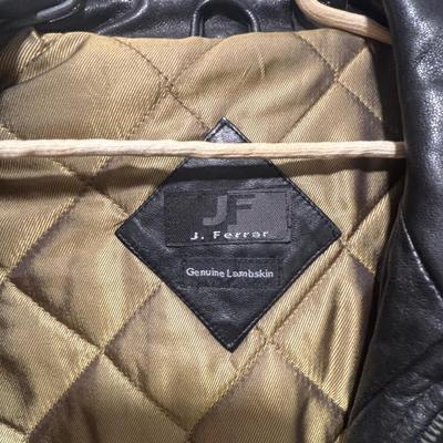 LOT 105: J. Ferrar Lambskin Jacket, sz L