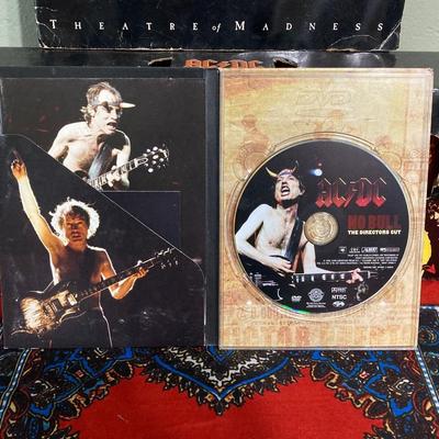 LOT 119: Rock On Collection - AC / DC & Ozzy Osbourne Memorabilia, Rock Band Metal Double Sided Axe, Austin Amplifier and More