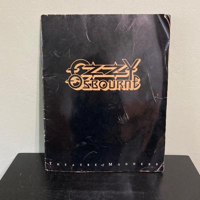 LOT 119: Rock On Collection - AC / DC & Ozzy Osbourne Memorabilia, Rock Band Metal Double Sided Axe, Austin Amplifier and More