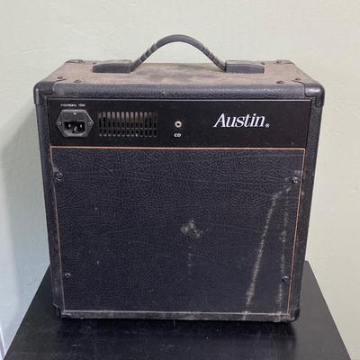 LOT 119: Rock On Collection - AC / DC & Ozzy Osbourne Memorabilia, Rock Band Metal Double Sided Axe, Austin Amplifier and More