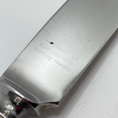 LOT 121: Steiff Sterling Flatware Collection - Tw 258.77g