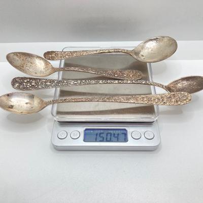 LOT 121: Steiff Sterling Flatware Collection - Tw 258.77g