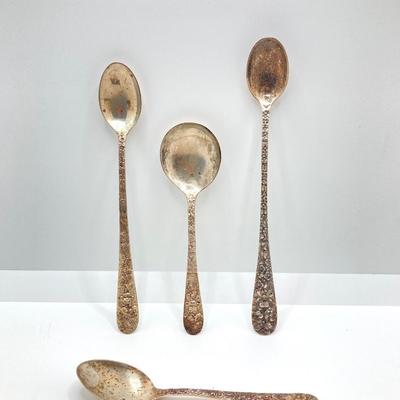LOT 121: Steiff Sterling Flatware Collection - Tw 258.77g