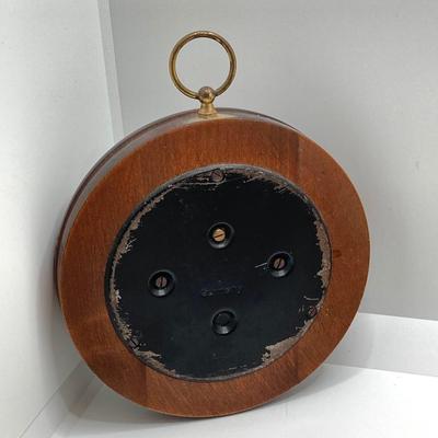 LOT 127: Vintage Stellar Germany Barometer, Pulsar Watch, Carved Wood Box, Starrett Yankee Steel Tape Measure in Box and Pair of Gemstones