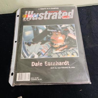 LOT 191: NASCAR Collection Including Lionel Racing Die Cast Car, Racing Champions Truck, NASCAR 75th Anniversary Coin, Earnhardt Singed...