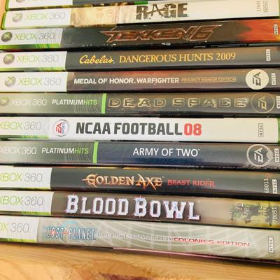 LO 192: Wooden Box Full of XBox 360 Games - Grand Theft Auto,Call of Duty, Assassin’s Creed and Many More