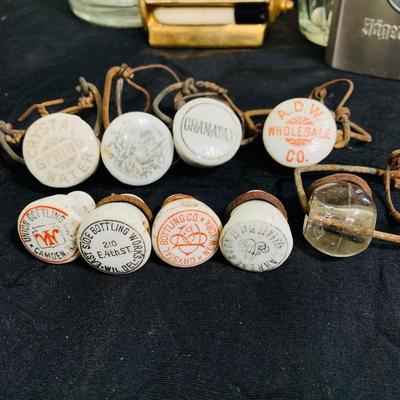 LOT 196: From the Bar - Bottles, Flasks, Mugs, Vintage Caps and More