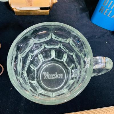 LOT 196: From the Bar - Bottles, Flasks, Mugs, Vintage Caps and More