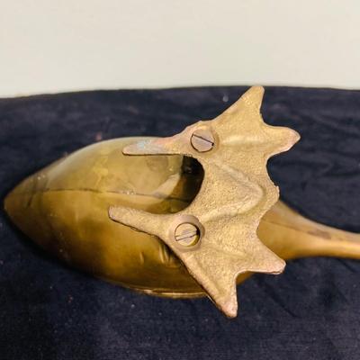 LOT 198: Collection of Brass and Metal Birds, and Hour Glass and Barometer