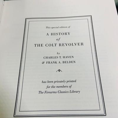 LOT 200: Collection of Books on Gun/Fire Arms - Hatcher’s Notebook, Bullet’s Flight, and The History of the Colt Revolver