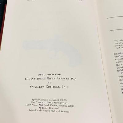 LOT 201: Collection of Books on Guns / Firearms- The Rifle In America, The Kentucky Rifle and Guns of the Old West