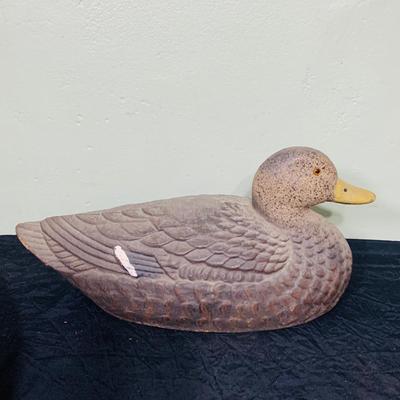 LOT 204: Set of Three (3) Vintage General Fibre Co Ariduk Duck Decoys and a Duck Mug