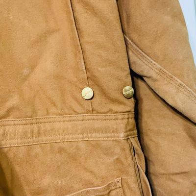 LOT 209: Carhartt Men’s Quilted Coveralls Size 50 Short