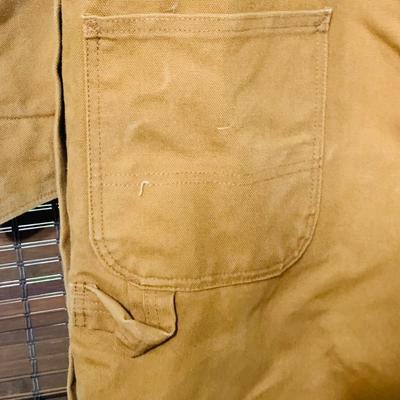 LOT 209: Carhartt Men’s Quilted Coveralls Size 50 Short