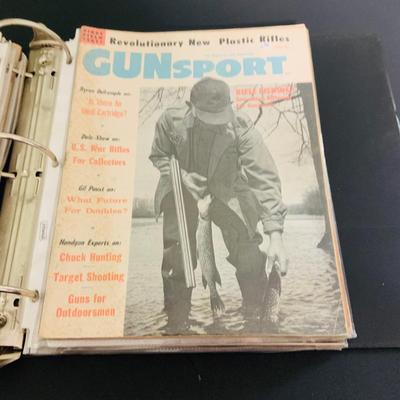 LOT 210: Collection of Firearm Literature Including Serra and Remington Bullet Reloading Manuals: Vintage Magazines- “Guns”, “Gun Sport”...