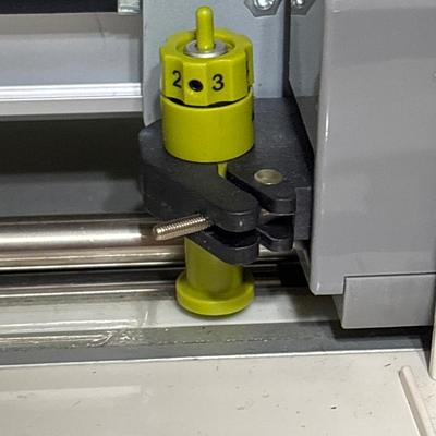 LOT 215: Cricut Expression Machine for Cutting Vinyl Includes Rolls of Vinyl and Expansion Package and More. Cord is Missing