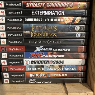 LOT 217: Play Station 2 Games