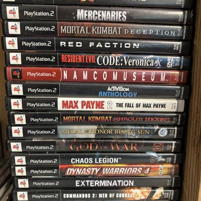 LOT 217: Play Station 2 Games
